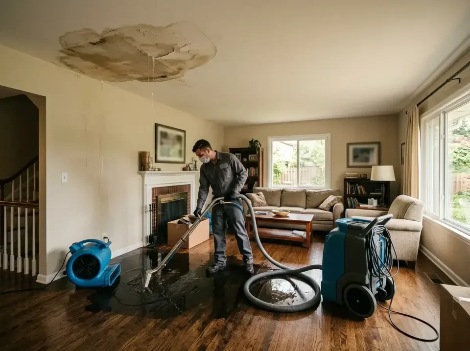 attic-pipe-burst-ceiling-drip-008 — frequently asked questions, Water Damage Restoration & Carpet Care in West Lafayette, IN